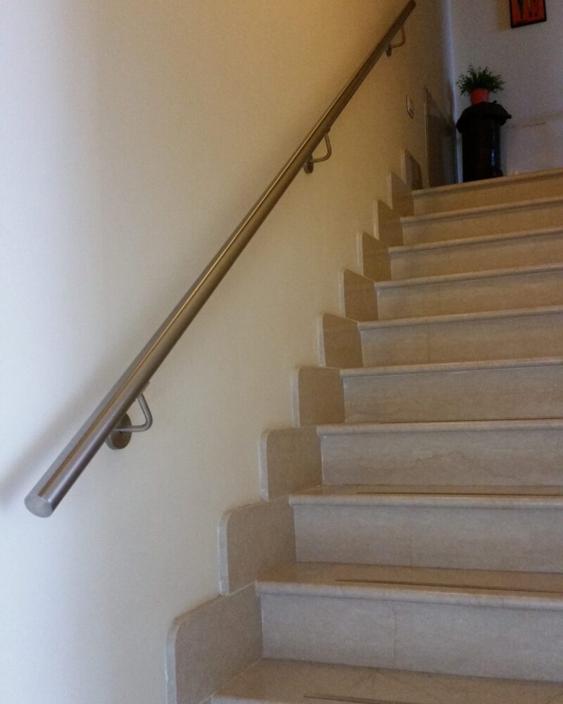 Corrimano in acciaio inox