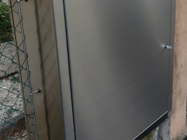Chiusura contatori in acciaio inox